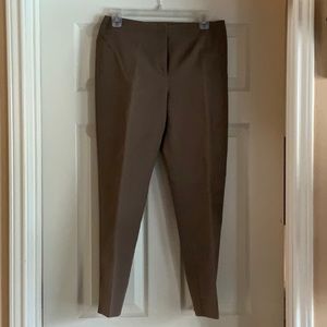 Olive colored dress slacks